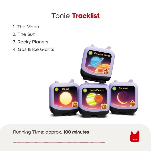 Amazon.com: Tonies Space Explorers Club Clever Set - 4 Pack : Toys